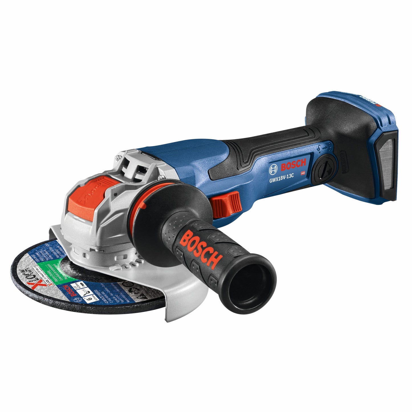 Bosch PROFACTOR 6-in 18-volt 4-Amp Sliding Switch Brushless Cordless Angle grinder