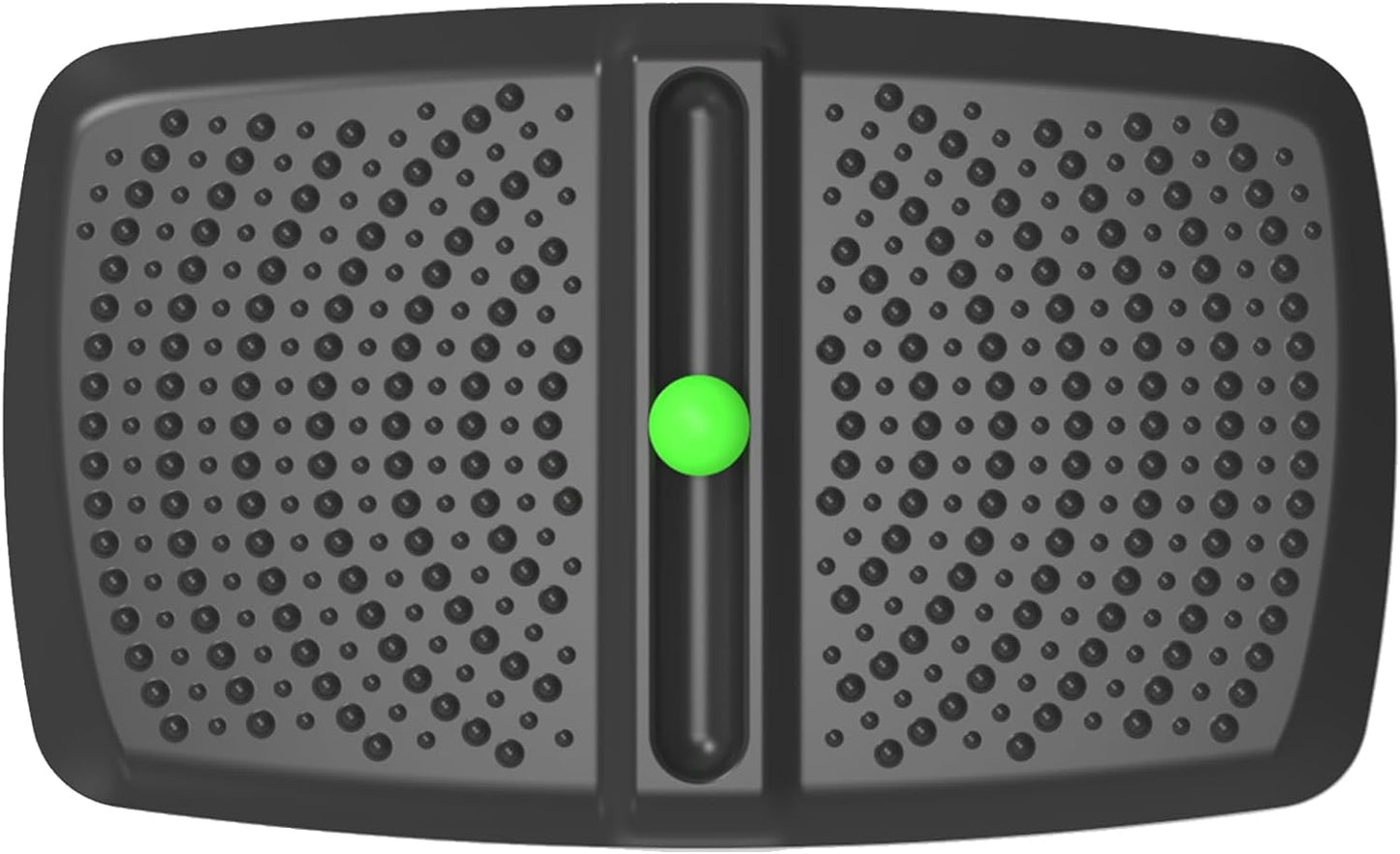 1 inch Thick Anti Fatigue Kitchen Mat Standing Mat with Massage Ball, Non Slip Standing Desk Mat with Massage Point, Multi-Purpose Comfort Floor Mat for Feet, Office, Home (Black, 17" x 28")