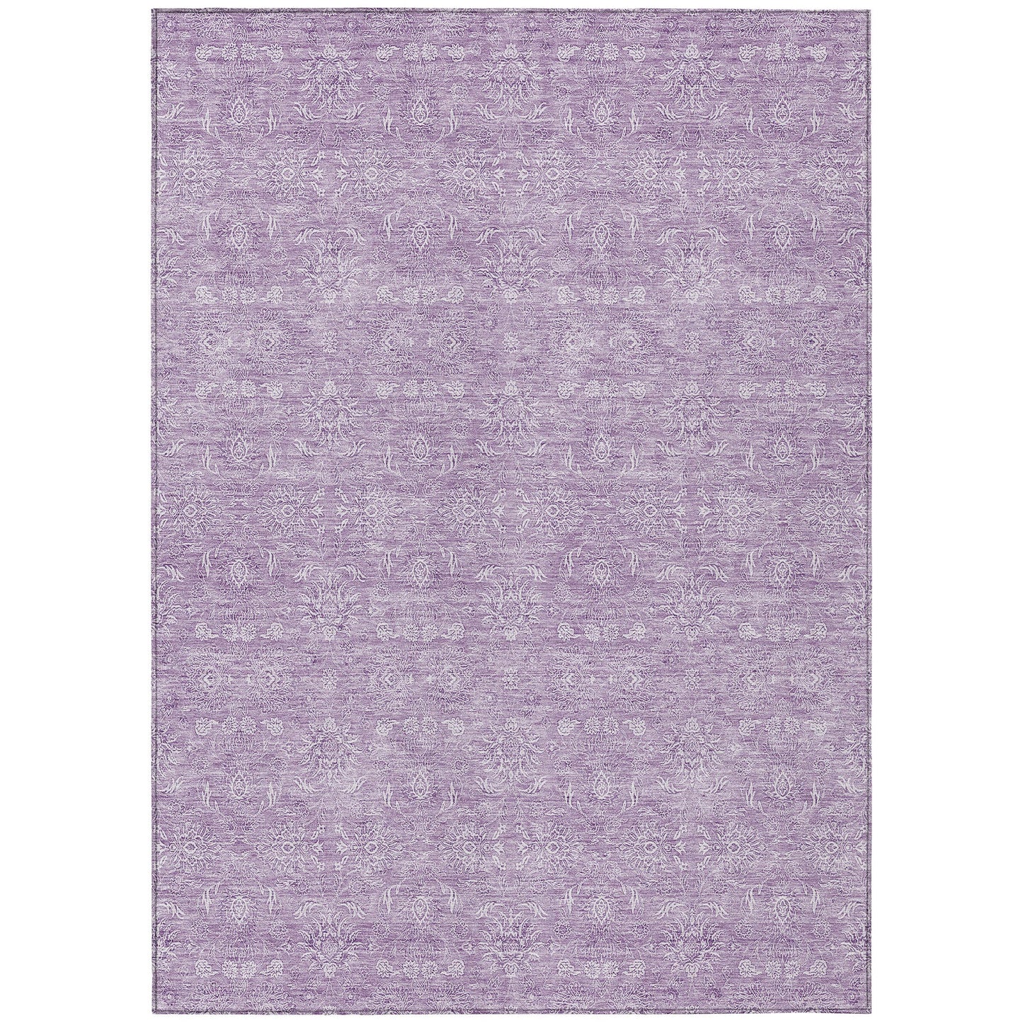 Addison Rugs Chantille ACN703LV 8 x 10 (ft) Lavender Rectangular Indoor/Outdoor Geometric Machine washable Area rug