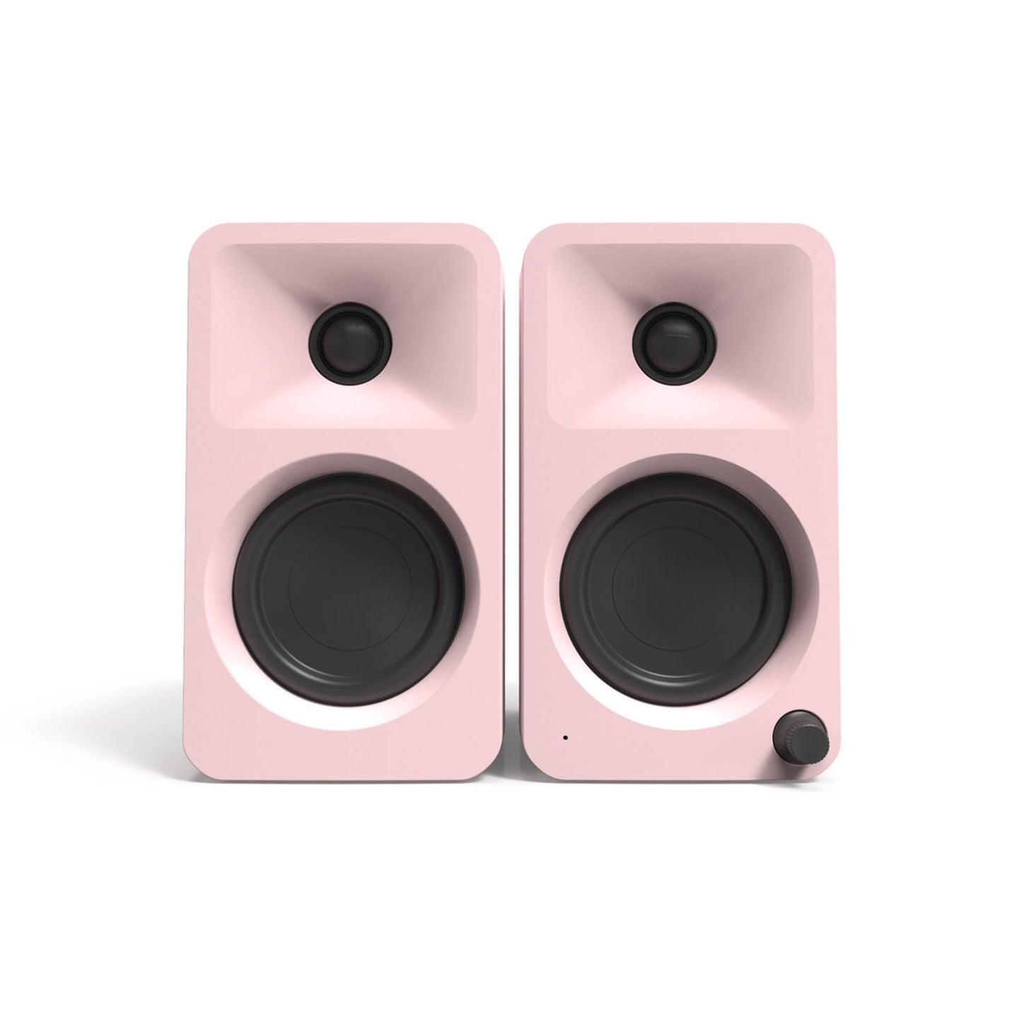 Kanto ORA 100 -Watt Bluetooth Indoor Computer Speaker in Pink 2 Speaker Set