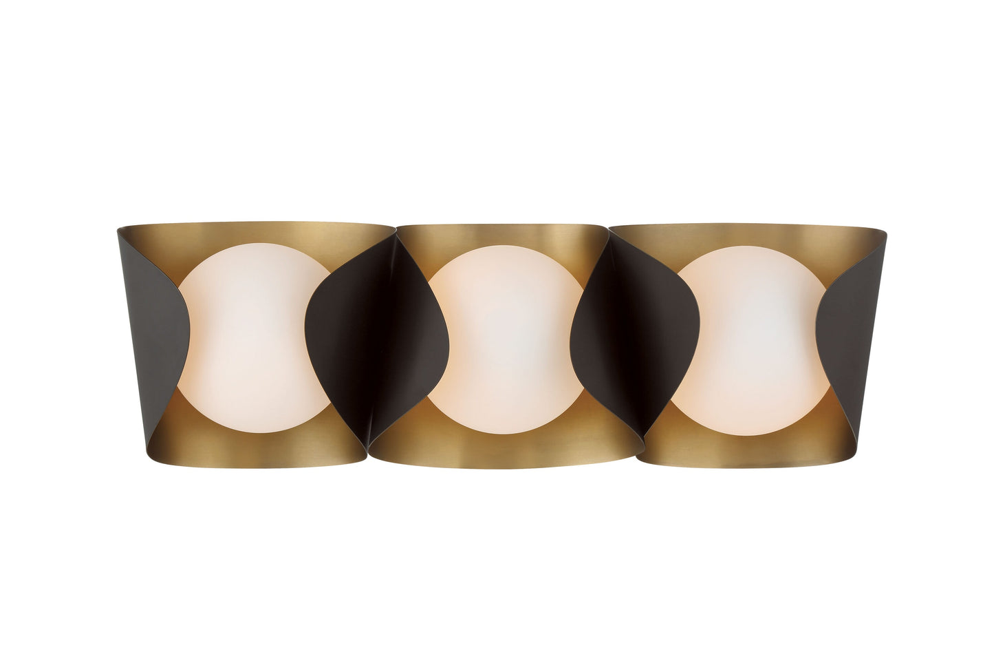 Minka Lavery Flare 24-in 3 Light Multiple finishes Multiple colors Craftsman Bathroom Vanity light bar