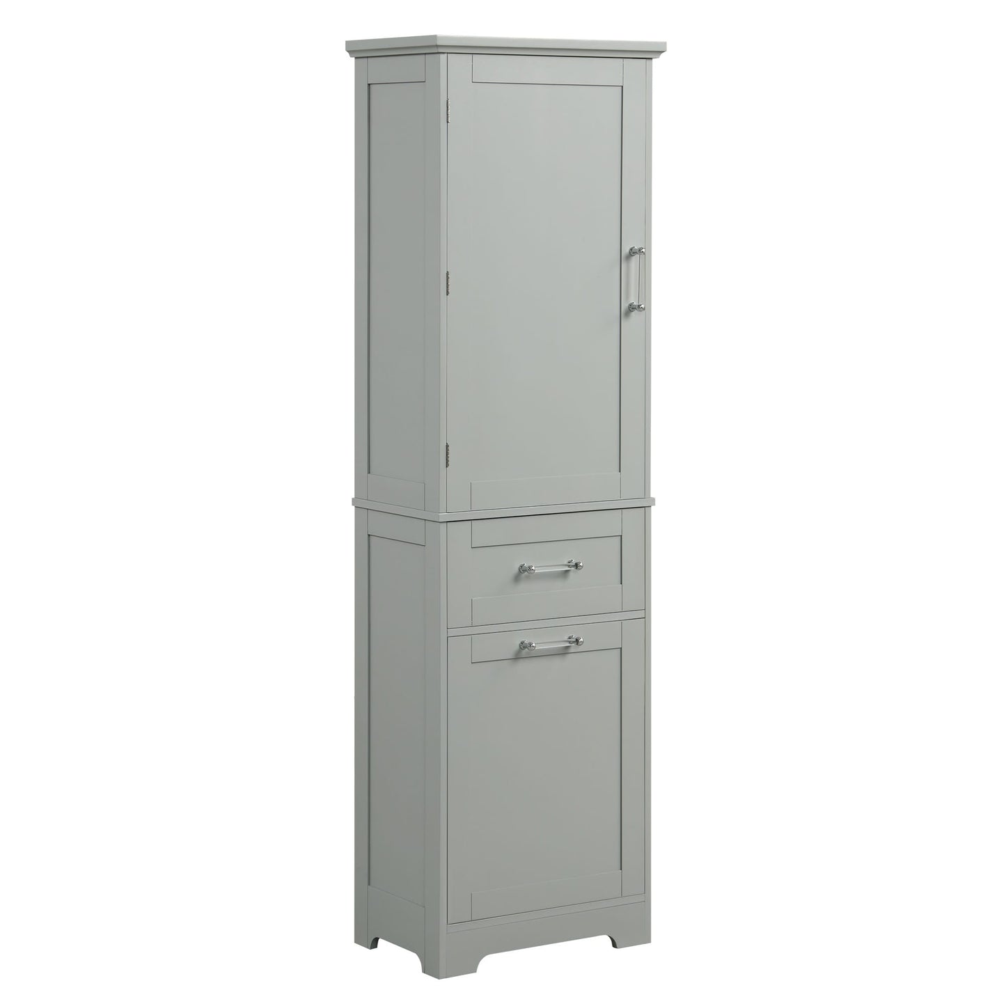 Dimakai Gray Armoire
