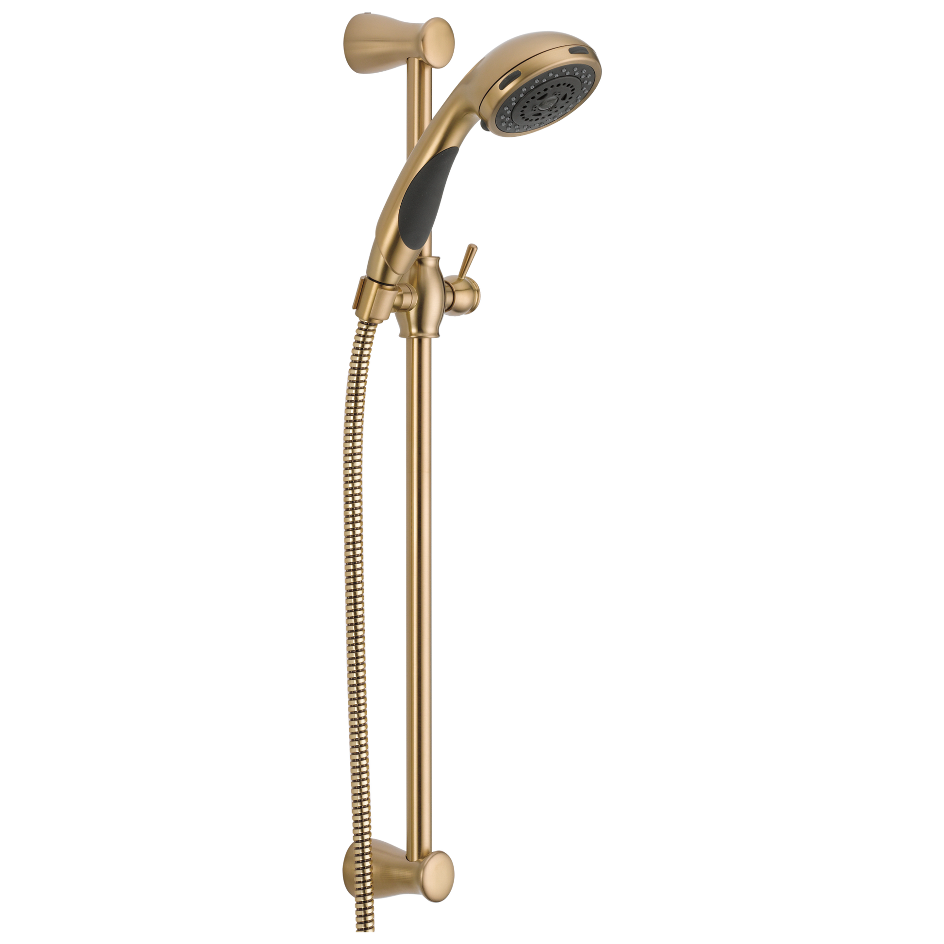 Delta 3.0 -Spray Champagne Bronze 4.7200-in Round Handheld Shower Head 2.5 GPM