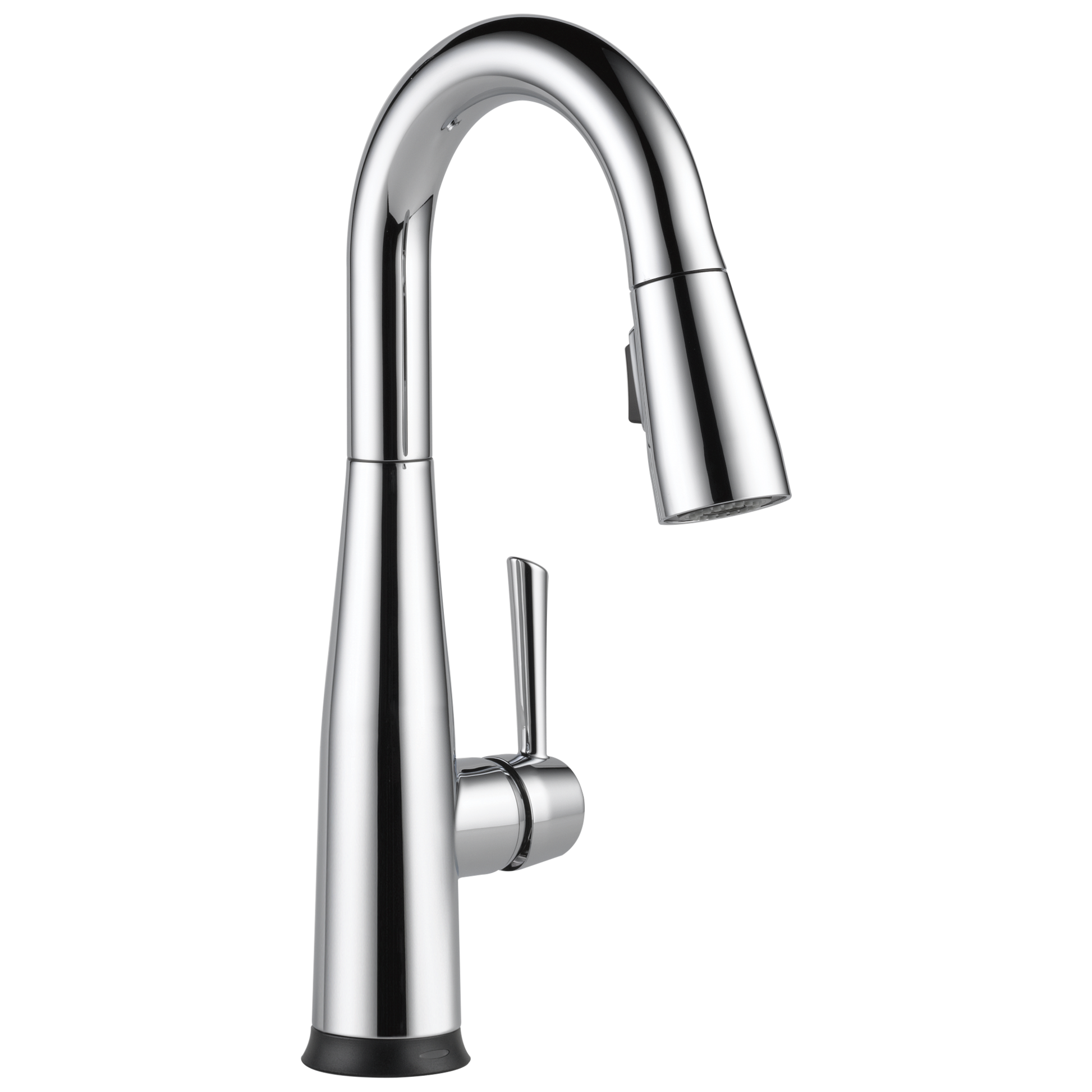 Delta Essa Touch2O Chrome Single Handle Deck-mount Touch-on Bar and Prep Kitchen Faucet with Sprayer