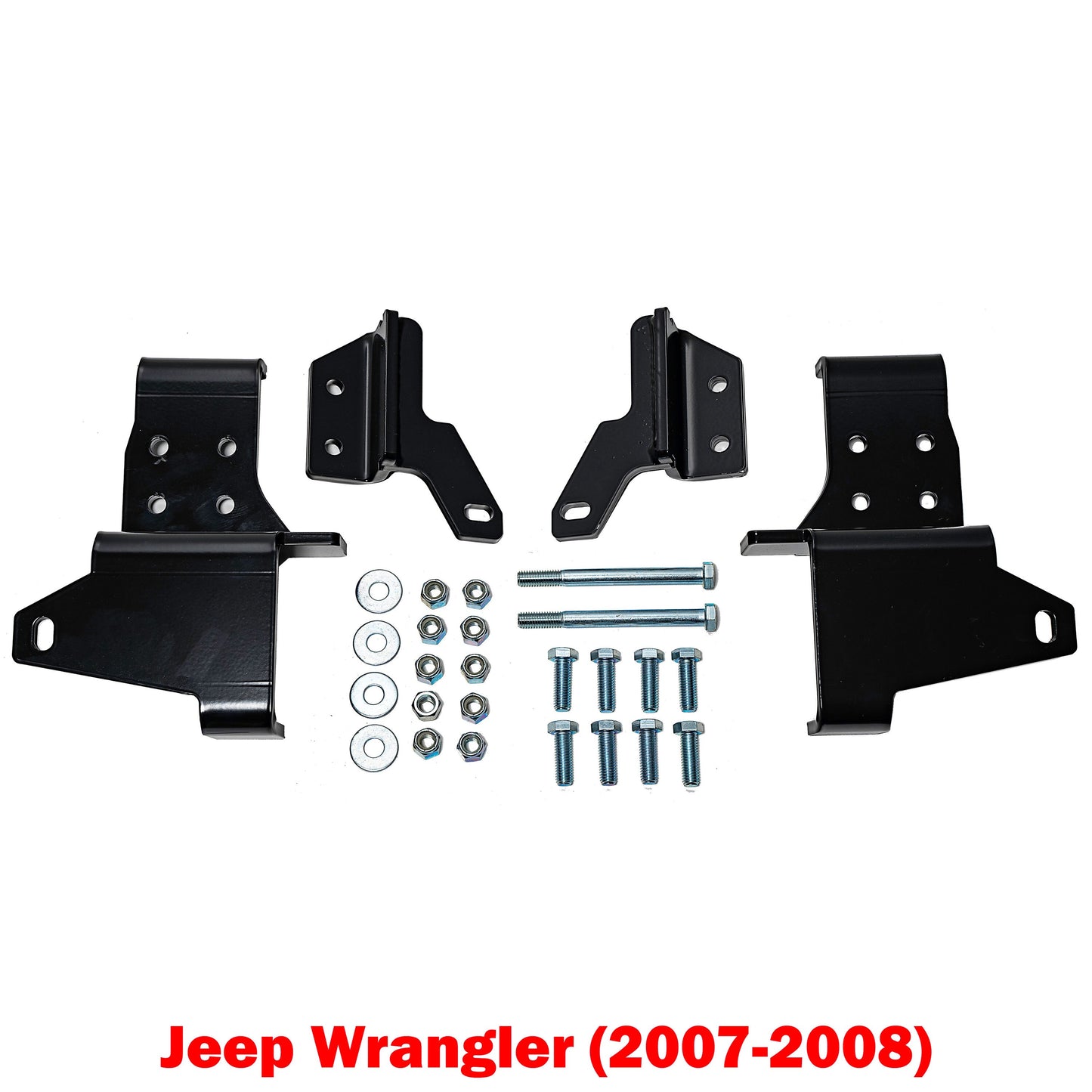 DK2 Mount Kit Snow Plow Accessory Compatible with Jeep Wrangler 2007-2008 84119