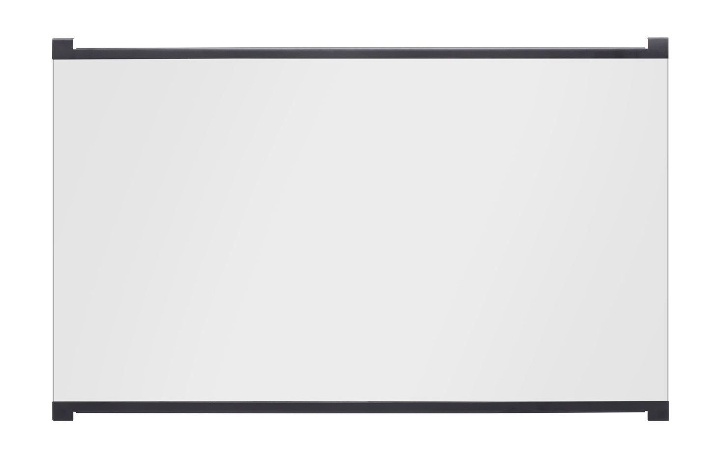 Dimplex BF Series Black 30-in to 37-in W x 25-1/2-in to 32-1/2-in H (Medium) Cabinet-style Fireplace Doors with Tempered Clear Glass