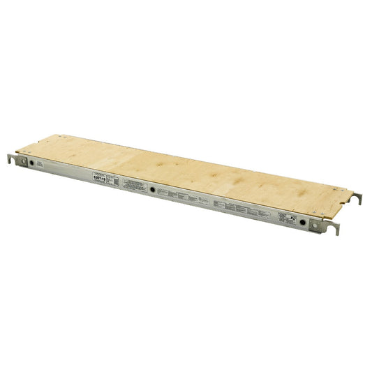 Werner Aluminum 0.25-ft H x 2-ft W x 7-ft L 250-lb Capacity Scaffold Plank