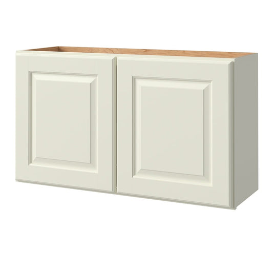 allen + roth Pattingham 36-in W x 21-in H x 12-in D Harbor Wall Fully Assembled Cabinet Raised Panel Square