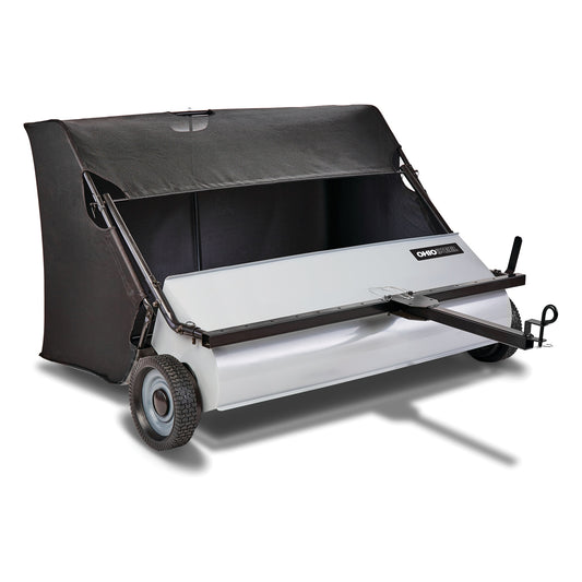 Ohio Steel 50-Inch Tow Lawn Sweeper with 26-Cu ft Hopper - Save Time and Effort 5026V2