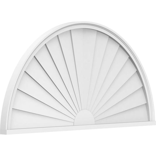 Ekena Millwork 62-in W x 31-in L PVC Pediment