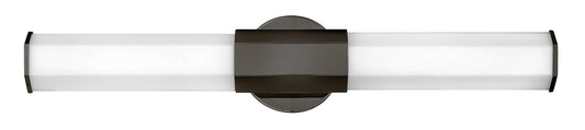 Hinkley Facet 26-in 2 Light Antique Black Integrated LED Modern/contemporary Bathroom Vanity light