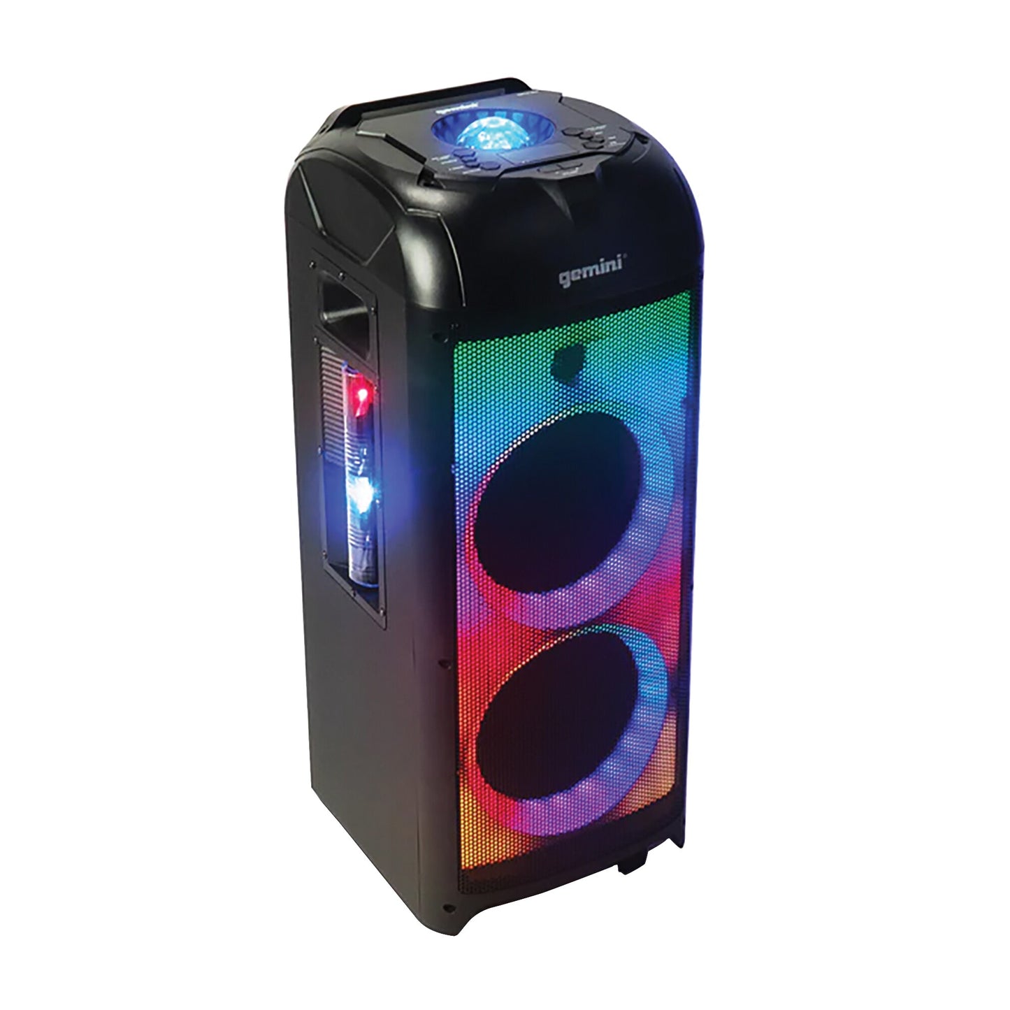 Gemini 1000 -Watt Bluetooth Indoor Party Speaker in Black 1 Speaker Set