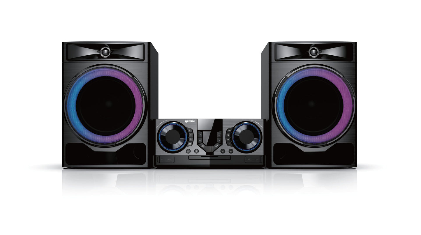 Gemini 2 -Speaker 1000 -Watt Black 2 Home Theater Speaker System
