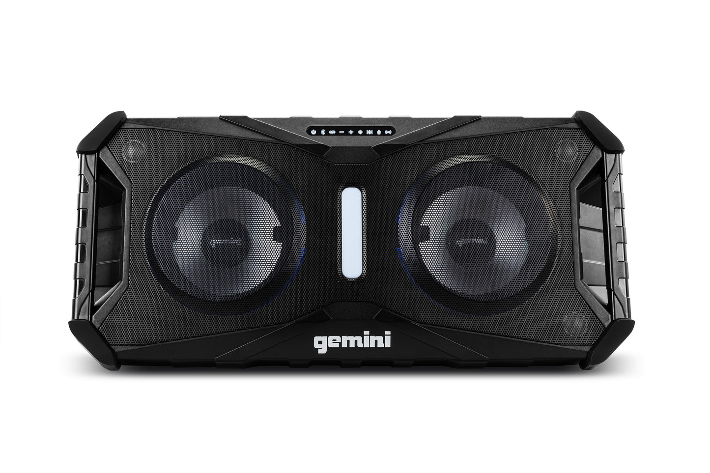 Gemini SoundSplash 400 -Watt Bluetooth Indoor/Outdoor Portable Speaker in Black 1 Speaker Set