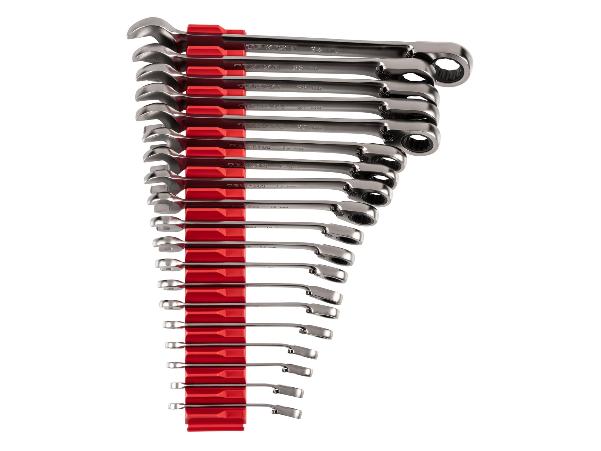 TEKTON 19 -Piece Set Metric Ratchet Wrench