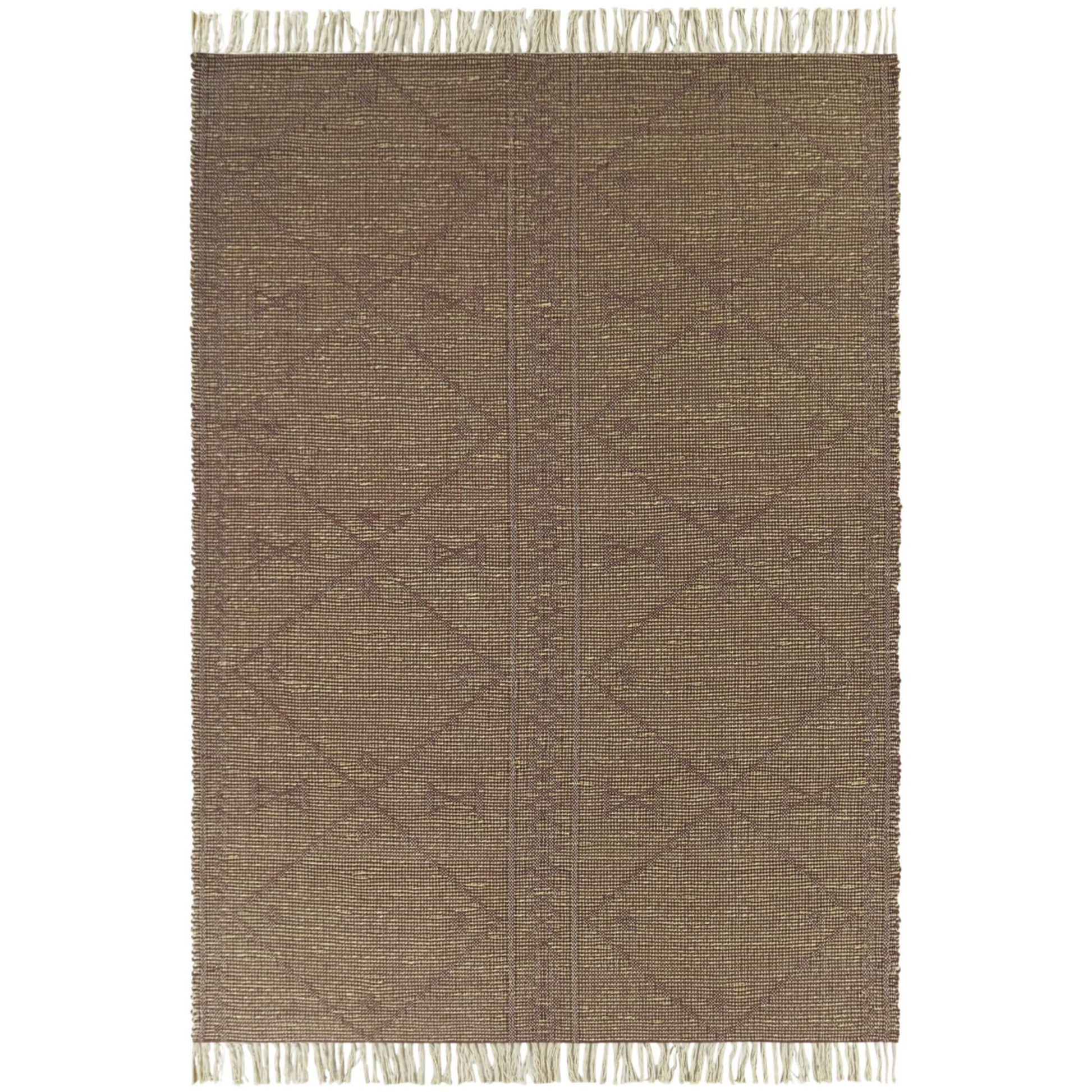 Balta Hecht 7ft 10in x 10ft Wine Traditional Handmade Area Rug