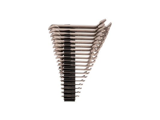 TEKTON 19 -Piece Set Standard (SAE) Angle Open end Wrench Includes Hard Case