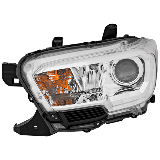 Garage-Pro Driver Side Headlight For Toyota Tacoma 2019-2023 Halogen with Bulb(s) Capa For Models Without LED Daytime Running Lights and Fog Lights Replaces# 8115004251