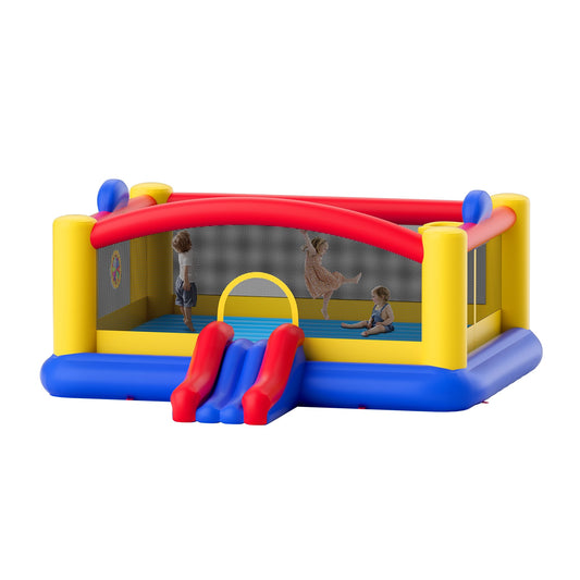 VEVOR Inflatable Bounce House with Slide, 400-lb Capacity