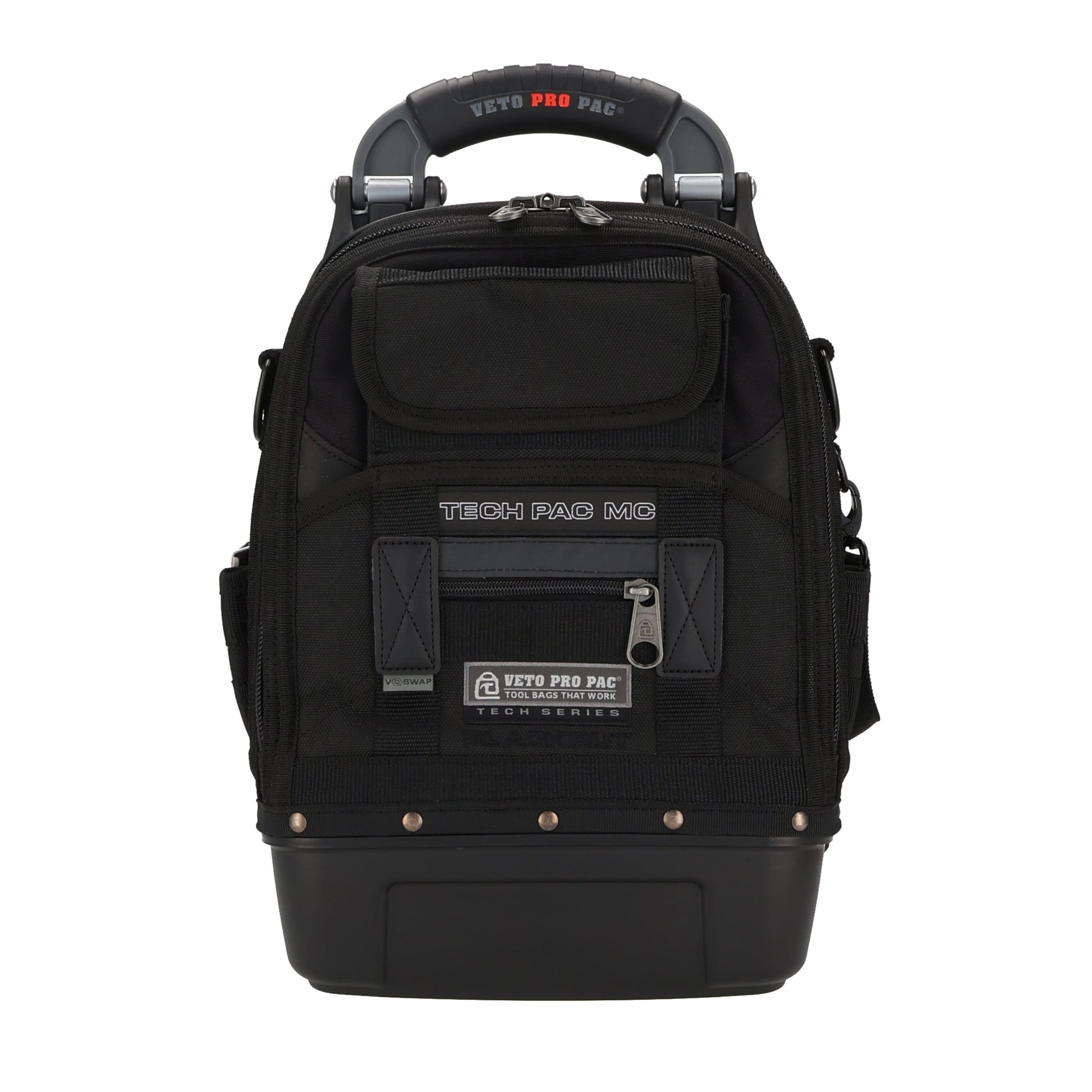 Veto Pro Pac TECH PAC MC Blackout Nylon 12-in W x 9-in D x 17-in L Zippered Backpack