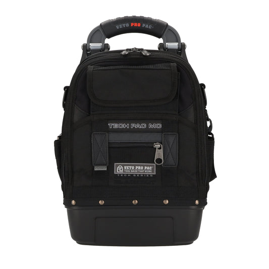 Veto Pro Pac TECH PAC MC Blackout Nylon 12-in W x 9-in D x 17-in L Zippered Backpack