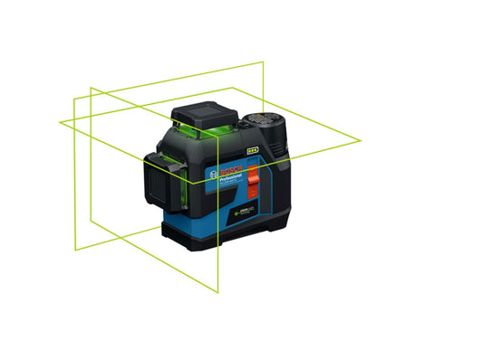 Bosch 330-ft Green Self-Leveling 3-plane Laser Level