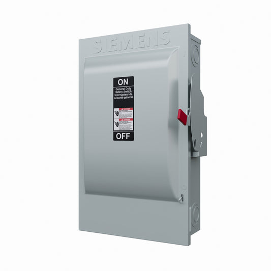 Siemens 200 Amp Single phase (240V) Fusible Indoor General-duty Safety switch Disconnect