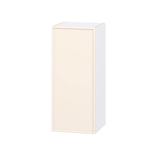 Hugo&Borg Chapel Hill 15-in W x 35-in H x 14.91-in D Washed Linen Wall Fully Assembled Cabinet Flat Panel Slim shaker