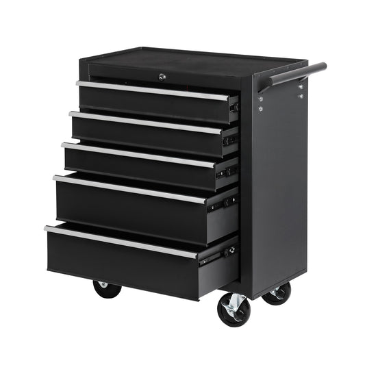 Dexmalle  5-Drawer Tool Storage Cabinet with Wheels