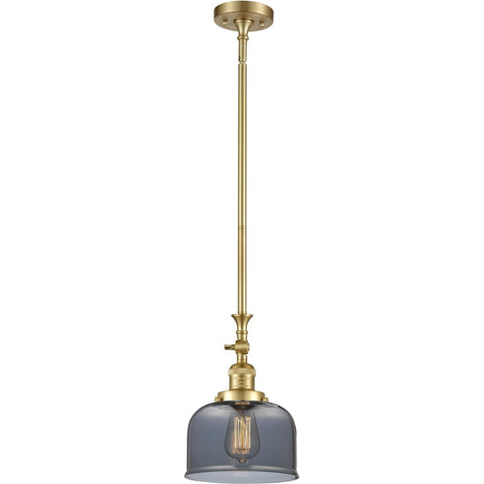 Innovations Lighting  206-SG-G73 Franklin Restoration Bell Mini Pendant Satin Gold