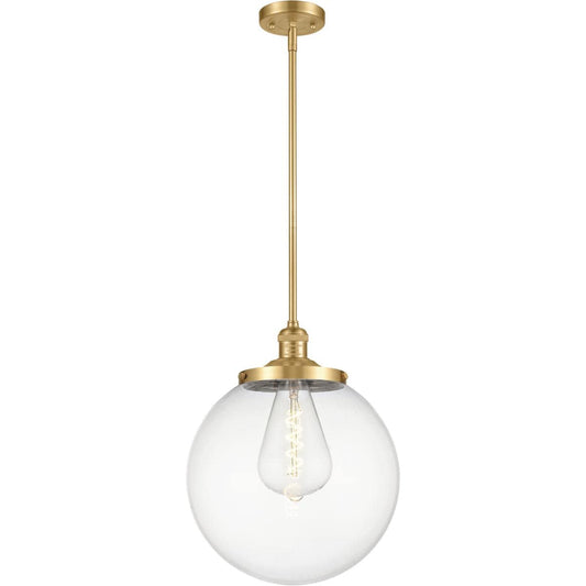 Innovations Lighting  201S-SG-G202-14 Franklin Restoration Beacon Pendant Satin Gold