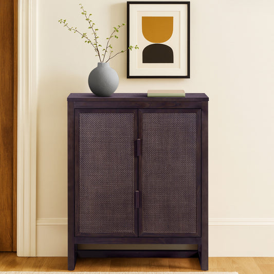 Teamson Home 28-in W 2 -Door Espresso Accent Cabinet