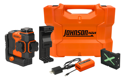 Johnson Level 250-ft Green Self-Leveling 3-plane Laser Level
