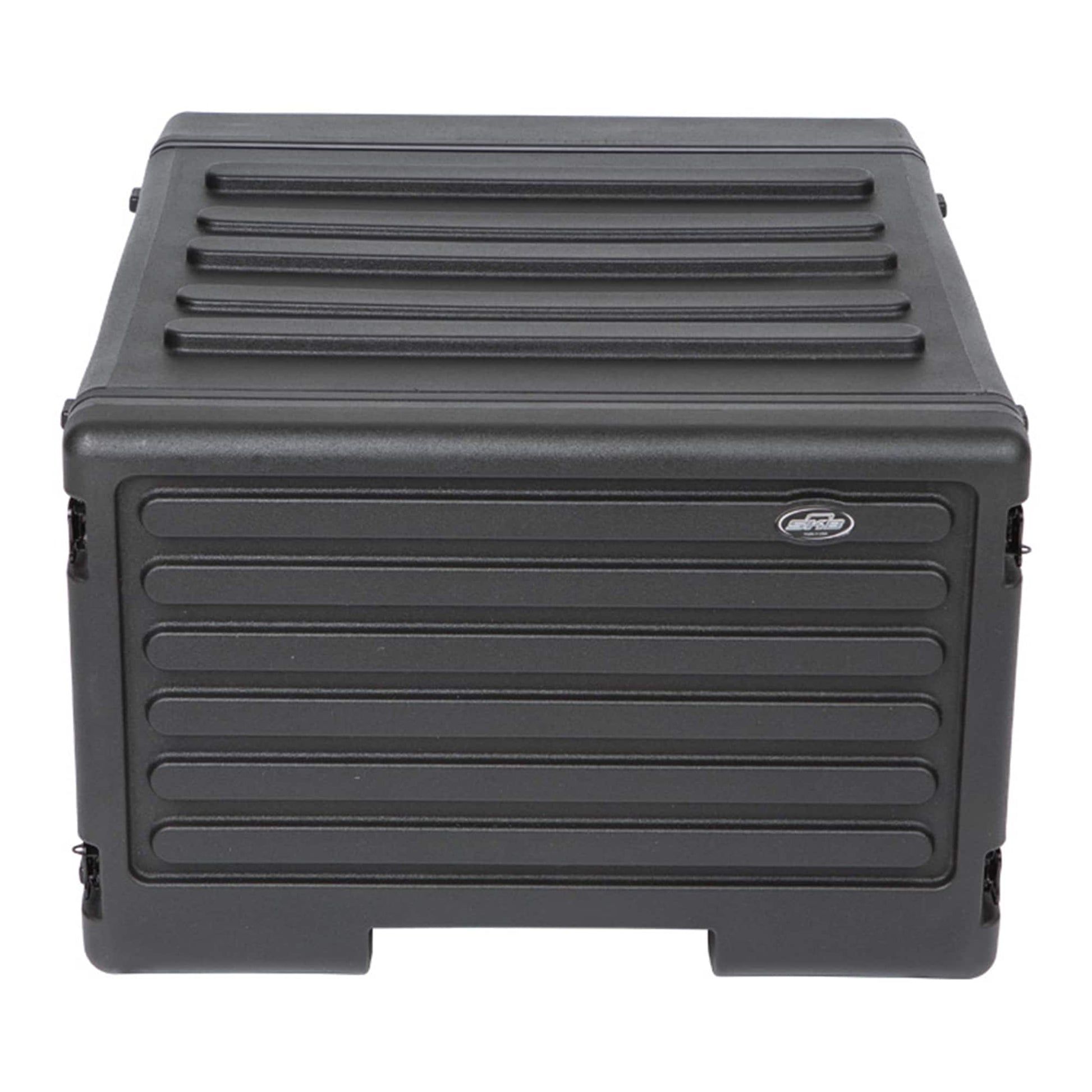 SKB  6U rSeries Rolling Rack with Integrated Back Wheels and 1-Touch Pull Handle