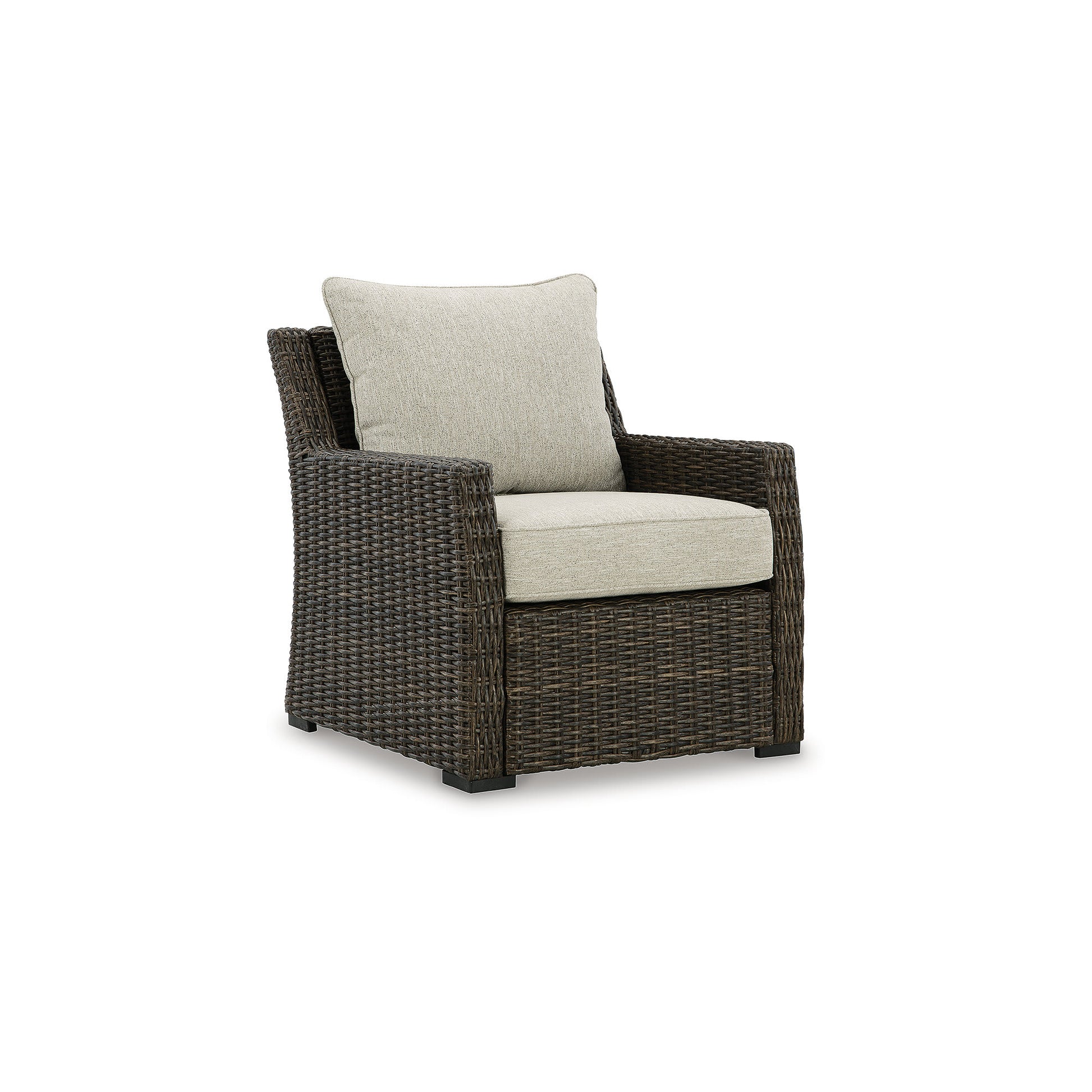 Signature Design by Ashley Brook Ranch Outdoor Lounge Chair with Cushion