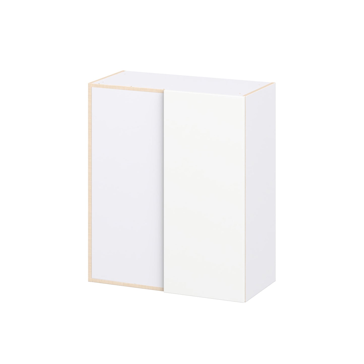 Hugo&Borg Lasalle 30-in W x 35-in H x 14.75-in D Bright White Slab Blind Wall Fully Assembled Cabinet Flat Panel Slab