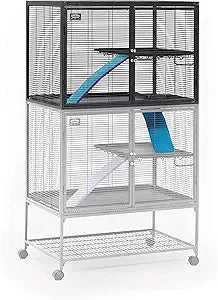 MidWest Homes for Pets Critter Nation Add-On Unit Small Animal Cage, No Stand, Expands Model 161 or 162
